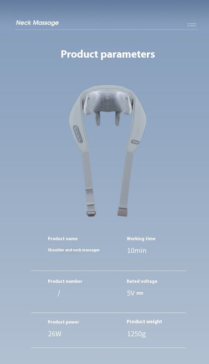 Relaxura's Neck Massager Back Waist Massage Instrument Multifunctional