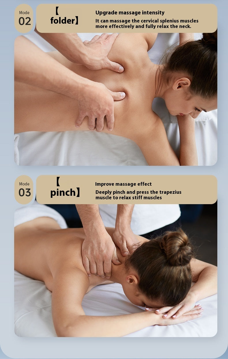 Relaxura's Neck Massager Back Waist Massage Instrument Multifunctional