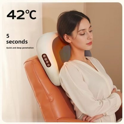 Electric Deep-Tissue Massage Cushion