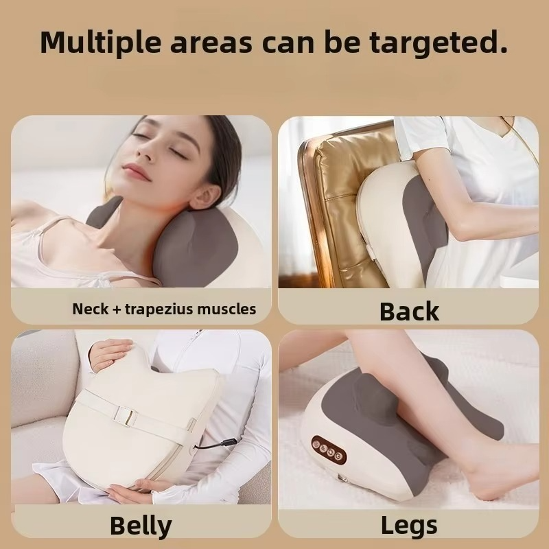 Electric Deep-Tissue Massage Cushion