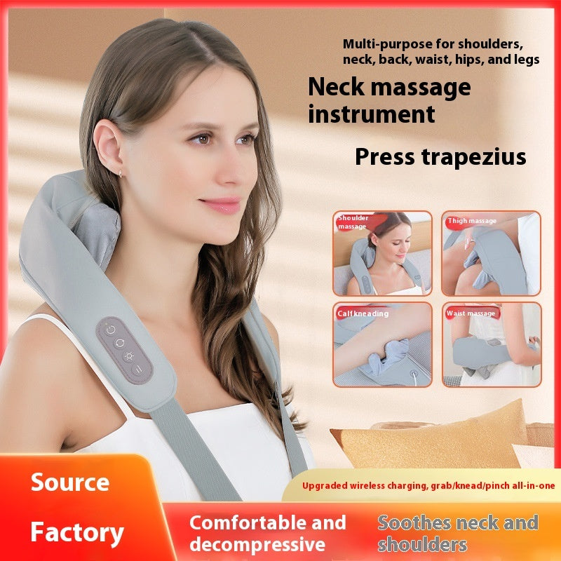 Relaxura's Neck Massager Back Waist Massage Instrument Multifunctional