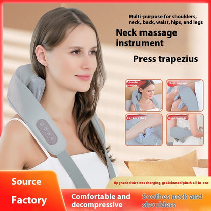 Relaxura's Neck Massager Back Waist Massage Instrument Multifunctional